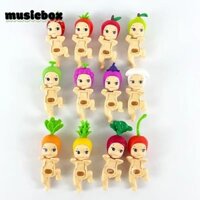 Musicbox 12 Chiếc Sonnys Angels Nhân Vật Hành Động, Nake Body Mũ Trái Cây Sonnys Angels Hình Đồ Chơi, Bộ Sưu Tập Loại Ngẫu Nhiên Dâu Sonnys Thiên Thần Đồ Chơi Mô Hình Quà Tặng Giáng Sinh
