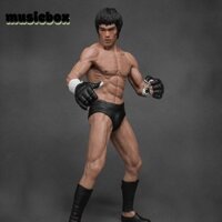 Musicbox Lý Tiểu Long Nhân Vật Hành Động PVC Thu Nhỏ Phiên Bản Chiến Đấu 1: 12 Bruce Lee Đồ Trang Trí Búp Bê