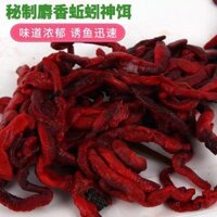 Musk Worm Mồi Câu Cá Giun Đỏ Cá Chép Cỏ Cá Chép Vượt Qua Giết Mồi Đen Hố Cá Thức Ăn Cá Chất Liệu Thuốc Nhỏ Công Thức