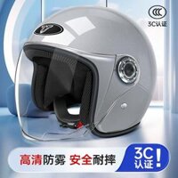 Mustang 3C Chứng Nhận Mũ Bảo Hiểm Pin Xe Điện Đi Xe Nam Mùa Thu Đông Mũ Ấm Áp Tất Cả Các Mùa Xe Máy Mũ Bảo Hiểm Nửa dành Cho Nữ mũ phượt giá rẻ fullface napoli