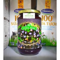 Mứt Blackcurrant Jam nhập khẩu từ Malaysia Mứt Trái Cây hiệu Every Home 450G