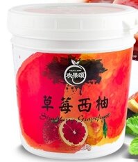 Mứt Cam Đào Dâu Tây hủ 1.2kg - Thùng 12 hộp