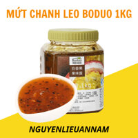 Mứt Chanh leo Boduo pha trà trái cây-trà sữa hộp 1kg hàng chính hãng