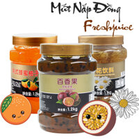 Mứt Chanh Leo / Mơ Xanh FreshJuice Nắp Đồng 1.2kg(12 hộp/thùng)