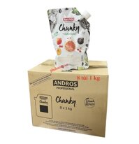 Mứt Chunky Mơ, sơ ri & hạt chia - Thùng 8 túi 1kg