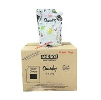 Mứt Chunky vải nha đam - Thùng 8 túi 1kg