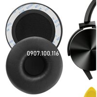 Mút dành cho tai nghe sony MDR-XB450, XB450AP, XB550AP, XB650BT - Đen