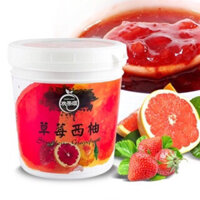 Mứt Đào Dâu Bưởi - Cam Đào Dâu Tây - 1kg2