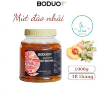Mứt đào nhài Boduo hộp 1kg