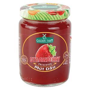 Mứt dâu Golden Farm - 210g