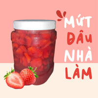 [MỨT DÂU] Mứt dâu dùng để pha Trà Dâu