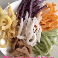 Mứt dừa non dẻo ngũ vị