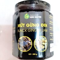 Mứt Gừng Đen _ Black Ginger Jam (Ngải Đen ngâm mật ong) Thảo Dược Hạnh Nguyên
