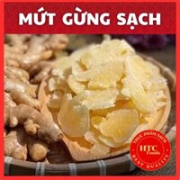 Mứt gừng mứt Tết đặc biệt nhà làm thơm cay ấm nồng, mứt trái cây hoa quả từ HTC Foods, 500g/1000g