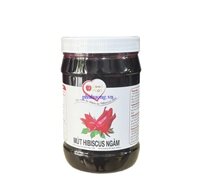 Mứt hibiscus Good Heart có mứt hoa - 1 kg (hoa atiso đỏ)