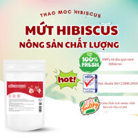Mứt Hibiscus nguyên vị (mứt hoa hồng - atiso đỏ) Thảo Mộc 100g đặc sản Hà Nội