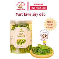 Mứt kiwi sấy dẻo Habanan cực ngon ăn là nghiền hộp 350 gam