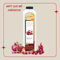 Mứt Lựu Đỏ Hibiscus Pha Chế LaBon chai 1Kg