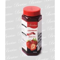 Mứt nhân dâu (có xác) strawberry filling hiệu berrino hộp 1kg