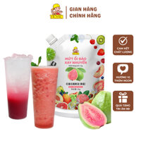 Mứt Ổi Đào Xay Nhuyễn TenTen - Sốt Ổi Hồng Xay Nhuyễn Túi 1kg | TENTEN