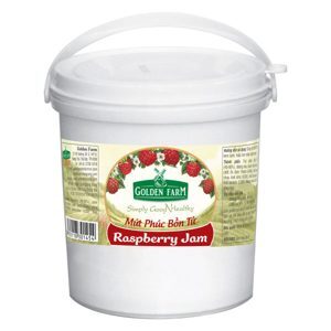 Mứt phúc bồn tử Jam Golden Farm xô 5 kg
