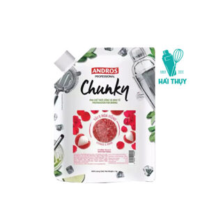 Mứt Sauce Chunky Vải Hoa hồng