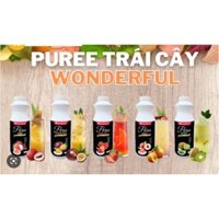 Mứt sệt Puree Wonderful ( Dâu, Xoài, Chanh dây ) 1.3kg