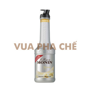 Mứt sệt trái Chuối nghiền Monin Puree – chai 1L