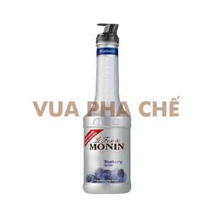 Mứt sệt Việt quất nghiền Monin Puree – chai 1L