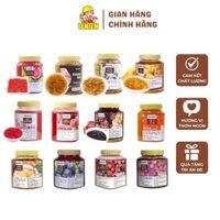 Mứt Sốt BODUO Ổi Hồng, Vải, Dứa, Đào nhài, Nhãn, Bưởi, Dâu Tằm, Quế Hoa, Long Nhãn Táo Đỏ, Việt Quất, Đào Hồng Hộp 1kg