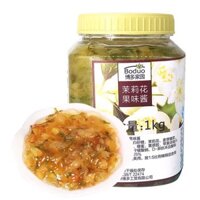 Mứt sốt nhài boduo pha trà sữa - trà hoa quả - làm thạch hoa nhài hộp 1kG