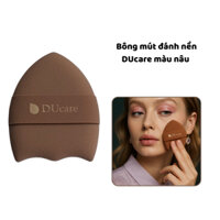 Mút Tán Nền DUcare Màu Nâu Thiết Kế Đầu Nhọn