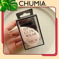 Mút tán nền LANC0ME teint idole ultra wear 1 cục đánh nền mini tròn mềm có hộp đựng bộ trang điểm chính hãng CO chumia