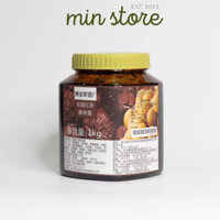 Mứt táo đỏ long nhãn Boduo hộp 1kg