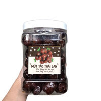 Mứt táo sấy dẻo không hạt ít ngọt hộp 1kg Ăn vặt