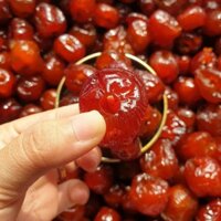 Mứt Táo Sấy Dẻo Thái Lan Lon 500gram
