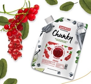 Mứt trái cây Andros Chunky nho chuỗi ngọc – túi 1kg