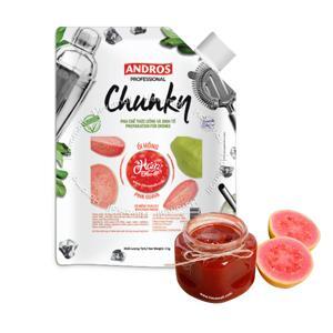 Mứt trái cây Andros Chunky ổi hồng – túi 1kg