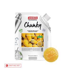 Mứt trái cây Andros Chunky xoài – túi 1kg