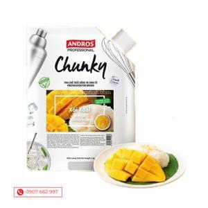 Mứt trái cây Andros Chunky xoài – túi 1kg