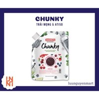 Mứt Trái Cây Pha Chế Chunky Trái Mọng & Atiso (Berry & Hibicus) Bịch 1kg