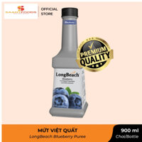 Mứt Trái Cây pha chế vị Việt Quất - LongBeach Blueberry Puree 900ml