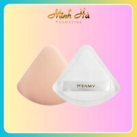 Mút trang điểm PRAMY hình tam giác cỡ lớn kèm hộp chắc chắn tiện lợi dễ sử dụng