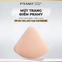 Mút trang điểm PRAMY hình tam giác cỡ lớn kèm hộp chắc chắn