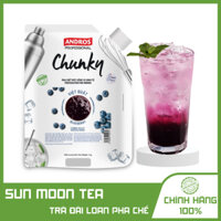 Mứt Việt Quất Chunky Nhiều Thịt Quả Tự Nhiên Thơm Ngon Pha Chế Đồ Uống Túi 1kg