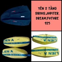 Mút yên gọt 2 tầng xe sirius jupiter dream thái việt lùn super 110 50cc 50