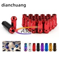 Muteki SR48 Thép Mở Rộng Đua Xe Ô Tô Vành Lug Nuts Mở Rộng Tuner Nuts 20 Cái / bộ