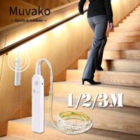 Muvako Dải Đèn led Cảm Ứng Chuyển Động Gắn Tủ / Cầu Thang