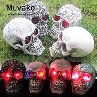 Muvako Đèn Đầu Lâu Phong Cách gothic Sáng Tạo Trang Trí Nhà Cửa Dịp halloween