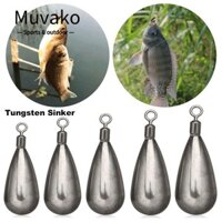 Muvako Sinker, Shot weight Trọng lượng bổ sung Câu cá biển Vonfram rơi, Trọng lượng lớn Đúc phát hành nhanh 21g-150g Dòng chìm Câu cá biển